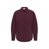 Expresso Blouse Travel Fudge Dark Red