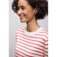 Street One Trui Stripes Off White