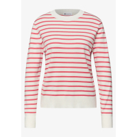 Street One Trui Stripes Off White