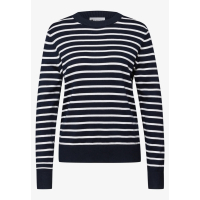 Street One Trui Stripes Deep Blue