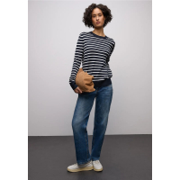 Street One Trui Stripes Deep Blue
