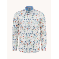 A Fish Named Fred Shirt Birdy Blooms Multi Color