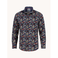 A Fish Named Fred Shirt Fuji Dream Navy