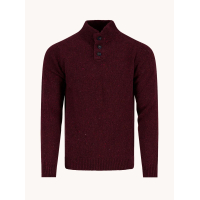 A Fish Named Fred Jumper Knitted Burgundy