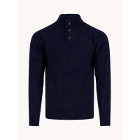 A Fish Named Fred Jumper Knitted Navy