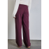 Street One Broek Button Mulberry Red