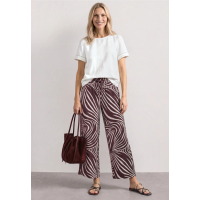 Street One Broek Bubble Rustic Rouge