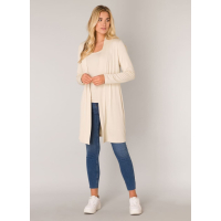 Base Level Vest Yayla Long Light Beige