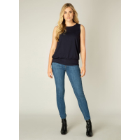 Base Level Top Yasmin Dark Blue