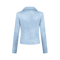 Helena Hart Biker Jacket Licht Blauw