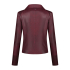 Helena Hart Biker Jacket Wine