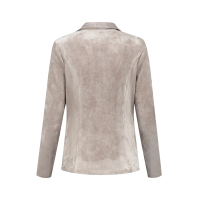 Helena Hart Blazer Velours Uni Sand