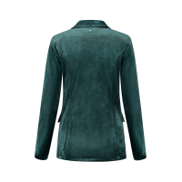 Helena Hart Blazer Velours Midi Uni Green