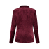 Helena Hart Blazer Velours Midi Uni Wine