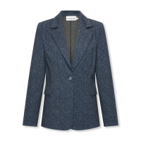 Helena Hart Blazer Ziggy Lano Tweed Marine
