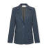 Helena Hart Blazer Ziggy Lano Tweed Marine
