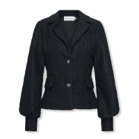 Helena Hart Blazer Lorie Frotte Zwart