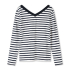 Helena Hart Top Stripe Marine Wit