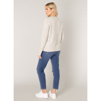 Base Level Trui Yana Grey Melange