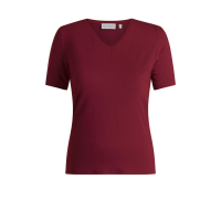 Base Level T-shirt Yanic Wine Red