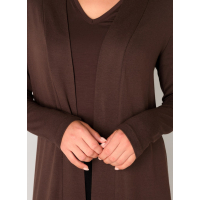 Base Level Vest Yayla Long Brown