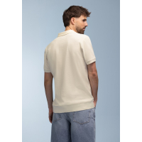 BlueFields Polo Shirt Uni Greige