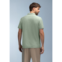 BlueFields Polo Shirt Slub Mint Blauw