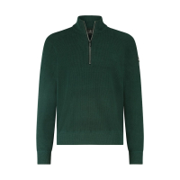 BlueFields Trui Structured Donkergroen