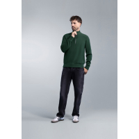 BlueFields Trui Structured Donkergroen