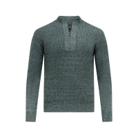 BlueFields Trui Structured Donkergroen Kit