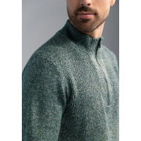 BlueFields Trui Structured Donkergroen Kit