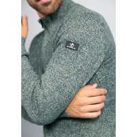 BlueFields Trui Structured Donkergroen Kit