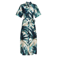 Tramontana Jurk Botanique Print Blues