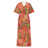 Tramontana Jurk Blooming Floral Corals