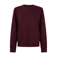 Tramontana Jumper Sweat Lace Pomegranate