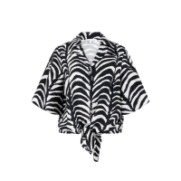 Tramontana Blouse Palm Eclipse Black