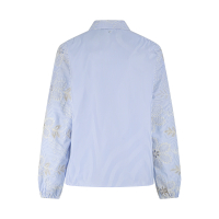Tramontana Blouse Embroidery Flower Breezy Blue