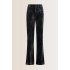 Expresso Broek Crushed Velvet Black