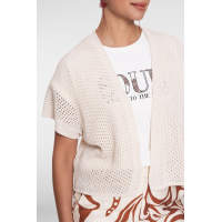 Geisha Vest Ajour Off White