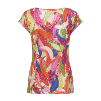 Geisha Shirt Kate Orange Pink