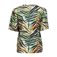 Geisha Shirt Jazz Brown Green