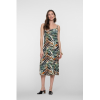 Geisha Jurk Noelle Brown Green