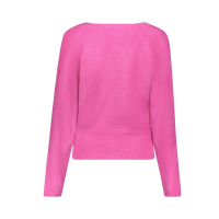 Geisha Trui Hairy Fuchsia