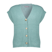Geisha Gilet Vest Sparkle Aqua