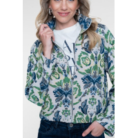 Geisha Jasje Flowers Blue Green