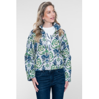 Geisha Jasje Flowers Blue Green