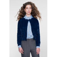 Geisha Vest Hairy Indigo