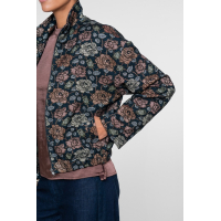 Geisha Jasje Roses Dark Blue Soft Pink