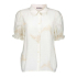 Geisha Blouse Leaf Off White Sand
