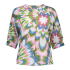 Geisha Blouse Spring Ecru Lilac Blue